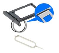 MMOBIEL Vassoio SIM Compatibile con iPhone XS - 5.8 Inch - 2018 - Porta Scheda Con Guarnizione di Gomma e Pin - Grigio