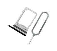 MMOBIEL Vassoio SIM Compatibile con Samsung Galaxy Z Flip3 5G 2021 - Porta Scheda Con Guarnizione di Gomma e Pin - Nero