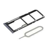 MMOBIEL Vassoio SIM Compatibile con Xiaomi Redmi Note 9 / 9S / 9 PRO - Porta Scheda Con Guarnizione di Gomma e Pin - Grigio