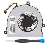MMOBIEL Ventola di raffreddamento a 4 pin e 4 fili di ricambio per HP 250 G4 255 G4 Notebook 15-AC Serie DC28000GAR0 XRF-813956-002 Incl (+) Cacciavite