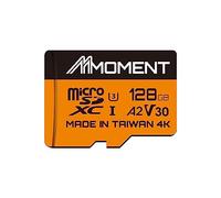 MMOMENT Scheda Micro SD Lite da 128 GB, A2, UHS-I, U3, V30, compatibile con classe 10, lettura sequenziale massima fino a 100 MB/s, scrittura sequenziale massima fino a 85 MB/s, adattatore SD incluso