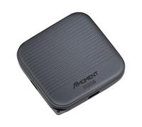 MMOMENT SSD portatile esterno magnetico da 512 GB, 950 MB/s in lettura, per ProRes 4K, SSD per telefono compatibile con MagSafe, USB-C, USB-A, iPhone 15/16, Mac, PC (MU P100)