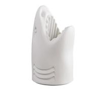 MMOU Portaombrelli Supporto per Bastone da Passeggio Design Moderno E Semplice personalità Unica A Forma di Squalo Decorazione Creativa Secchio per Ombrelli (Color : White)