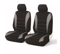 MMPZZ Coprisedile per Auto per Fiat Panda/Grande Panda/Panda Hybrid, Coprisedile Anteriore in Due Pezzi, Protezione per Sedile Antiscivolo e Confortevole,Grey