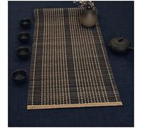 MMQGQ store Runner Placemat Classico Bamboo Bamboo, Stile Giapponese Tavolo Isolante Antiscivolo Tappetino Runner, Ristorante Hotel Set per tè(Size:30×150cm)