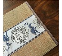 MMQGQ store Runner Tappetino da Tavolo in bambù Ricamato retrò, Corridoi per Tavoli Lavabili da Sposa per Banchetti da tè, [Antiscivolo] [Resistente al Calore] Tovagliette Lavabili(Size:30×150cm)