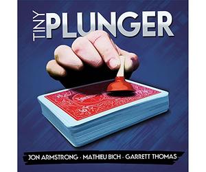 MMS Tiny Plunger by Jon Armstrong, Mathieu Bich And Garrett Thomas Dvd And Gimmick by M & M's