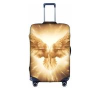 MMSJSBVY Animal Northern Deer - Copertura elastica per bagagli, resistente alla polvere e ai graffi, per bagagli da 45,7 a 81,7 cm, Ala d'angelo, L