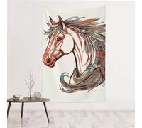 MMSJSBVY Arazzo decorativo con freccia di Cupido, cavallo d'amore, 152,4 x 101,6 cm, decorazione da parete, adatto come sfondo per la testa del letto, telo da spiaggia o tovaglia