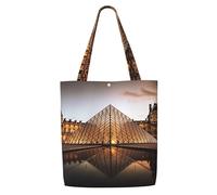 MMSJSBVY Borsa di totalizzatore variopinta della spalla della tela di calcio, totalizzatore leggero della spesa del poliestere, borsa quotidiana riutilizzabile per lavoro, scuola e drogheria, Museo