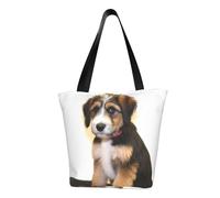 MMSJSBVY Borsa per la spesa da donna, con delfino con un sorriso, grande capacità, adatta per shopping, gite in spiaggia e fitness, Addestramento cani, Taglia unica