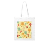 MMSJSBVY Cinque Terre Scenery Canvas Tote Bag, grande borsa di tela con stampa a trasferimento termico su entrambi i lati per shopping, viaggi, regali di lavoro, Candy, Taglia unica