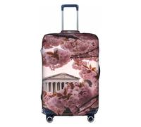 MMSJSBVY Copertura elastica per bagagli con bellissimi fiori, resistente alla polvere e ai graffi, per bagagli da 45,7 a 81,7 cm, Fiori di ciliegio, M