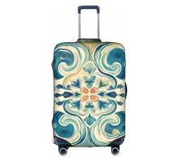 MMSJSBVY Copertura elastica per bagagli con bellissimi fiori, resistente alla polvere e ai graffi, per bagagli da 45,7 a 81,7 cm, Bellissimo colore., M