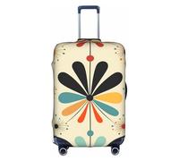MMSJSBVY Copertura elastica per bagagli con girasole in fiore, resistente alla polvere e ai graffi, per bagagli da 45,7 a 81,7 cm, Retrò moderno, S