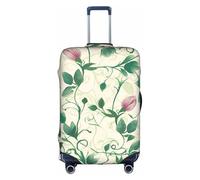 MMSJSBVY Copertura elastica per bagagli, resistente alla polvere e ai graffi, per bagagli da 45,7 a 81,7 cm, Fiore di vite, XL