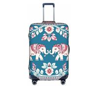 MMSJSBVY Explosion - Copertura elastica per bagagli, resistente alla polvere e ai graffi, per bagagli da 45,7 a 81,7 cm, Motivo elefante., L