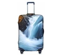 MMSJSBVY Explosion - Copertura elastica per bagagli, resistente alla polvere e ai graffi, per bagagli da 45,7 a 81,7 cm, Oceano Alba, L
