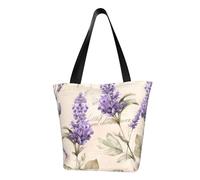 MMSJSBVY Grande borsa shopping bag da donna Canal Grande in Italia, grande capacità, adatta per shopping, gite in spiaggia e fitness, Timbro di lavanda, Taglia unica