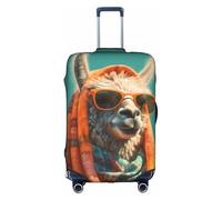 MMSJSBVY Hill Station, copertura elastica per bagagli, resistente alla polvere e ai graffi, per trolley da 45,7 a 81,7 cm, Divertente lama dei cartoni animati, M