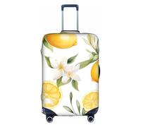 MMSJSBVY Hill Station, copertura elastica per bagagli, resistente alla polvere e ai graffi, per trolley da 45,7 a 81,7 cm, Limoni tropicali freschi, M