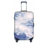MMSJSBVY Hill Station, copertura elastica per bagagli, resistente alla polvere e ai graffi, per trolley da 45,7 a 81,7 cm, Stazione di Hill, M