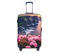 MMSJSBVY Ireland Outdoors County Clare The Cliffs - Copertura elastica per bagagli, resistente alla polvere e ai graffi, per bagagli da 45,7 a 81,7 cm, Irlanda Outdoors Contea di Chiara le scogliere,