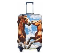 MMSJSBVY Ireland Outdoors County Clare The Cliffs - Copertura elastica per bagagli, resistente alla polvere e ai graffi, per bagagli da 45,7 a 81,7 cm, Motivo animali, XL