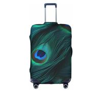 MMSJSBVY Ireland Outdoors County Clare The Cliffs - Copertura elastica per bagagli, resistente alla polvere e ai graffi, per bagagli da 45,7 a 81,7 cm, Pavone fresco, M