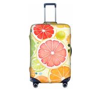 MMSJSBVY Ireland Outdoors County Clare The Cliffs - Copertura elastica per bagagli, resistente alla polvere e ai graffi, per bagagli da 45,7 a 81,7 cm, Pittura di agrumi, L