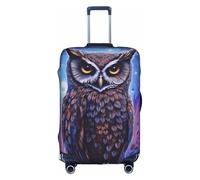 MMSJSBVY Ireland Outdoors County Clare The Cliffs - Copertura elastica per bagagli, resistente alla polvere e ai graffi, per bagagli da 45,7 a 81,7 cm, Gufo blu., XL