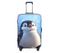 MMSJSBVY Ireland Outdoors County Clare The Cliffs - Copertura elastica per bagagli, resistente alla polvere e ai graffi, per bagagli da 45,7 a 81,7 cm, Pinguino felice, XL