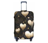MMSJSBVY Ireland Outdoors County Clare The Cliffs - Copertura elastica per bagagli, resistente alla polvere e ai graffi, per bagagli da 45,7 a 81,7 cm, Amore incandescente, S