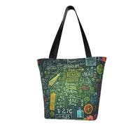 MMSJSBVY Rubber Ducks - Borsa per la spesa da donna, grande capacità, adatta per shopping, viaggi in spiaggia e fitness, Domanda matematica, Taglia unica
