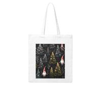 MMSJSBVY Zebra, Tiger Leopard Pink Canvas Tote Bag, grande borsa in tela con stampa a trasferimento termico su entrambi i lati, per shopping, viaggi, regali di lavoro, Decorazione natalizia con luci