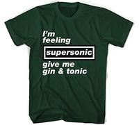 MMUNNA Supersonic Oasis T-Shirt Mens Toutes Les Tailles Couleurs Forest Green XL