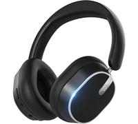 MMWOWARTS Cuffie Bluetooth ibride con cancellazione attiva del rumore, cuffie wireless Bluetooth 6.0 over ear con 60 ore di autonomia, audio ad alta risoluzione, bassi profondi, padiglioni auricolari