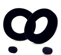 MMX300 PRO - Cuscinetti auricolari di ricambio compatibili con Beyerdynamic MMX330 PRO/MMX300 Gen2/TYGR 300R/EDT 770VB/EDT 990V/DT880/T1 Gen2/T1/T5P/T70P, in velluto nero