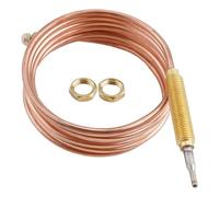 MMYUAK Kit Termocoppia di Gas Universale Termocoppia M8 CommonThreadProbe 60-150 cm for bruciatori a Gas caminetti Accessori for apparecchiature di Riscaldamento for Barbecue(150cm)