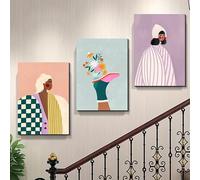 MMZBYAN Soggiorno Quattro Stagioni Pace Ricchezza Albero Pittura Decorativa Frameless Tela Pittura Quattro Pezzi Set 50x70cm