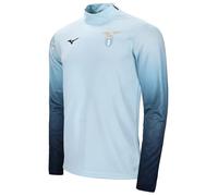 MN10/10 MIZUNO SS LAZIO TRAINING TOP FELPA ALLENAMENTO P2GCBX0418 ICE BLUE