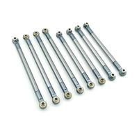 MN128 MN86 MN86S MN86K MN86KS MN G500 CHASSIS METASSO LINGOLO TIGNORE A ROD ROD COLLEGAGGIO CONSEGNA PARTI DI APPLICAZIONE PER 1 Auto Crawler RC a 12 Compatibile con vari modelli Crawler(Titanium)