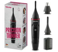 MN3X Trimmer di Precisione 3 in 1 per Naso Orecchie e Sopracciglia con 3