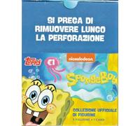 Mn6 - Display Box Figurine & Card SPONGEBOB Topps 2020 - 30 Bustine Pacchetti