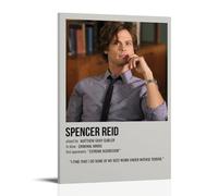 MNABSO Criminal Minds Tv Show Actors Characters Fan Art - Stampa da parete moderna per camera familiare, 40 x 60 cm