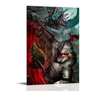 MNABSO The Art of Goblin Slayer Combat - Stampa da parete, decorazione moderna per camera familiare, 20 x 30 cm