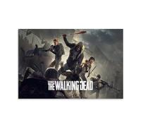 MNABSO The Walking Dead Character Team Combat Art, poster decorativo da parete, per soggiorno, camera da letto, 40 x 60 cm