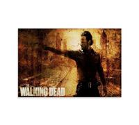 MNABSO The Walking Dead Rick Grimes Character Art, poster decorativo da parete, per soggiorno, camera da letto, 20 x 30 cm