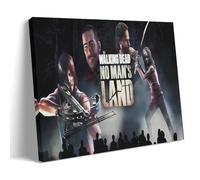 MNABSO The Walking Dead The Art of Collective Combat, poster decorativo su tela, per soggiorno, camera da letto, 20 x 30 pollici (50 x 75 cm)