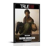 MNABSO True Blood TV Series Character Art - Stampa da parete, decorazione moderna per camera familiare, 20 x 30 cm